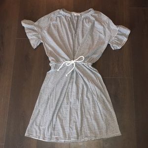 Closed cotton summer dress
